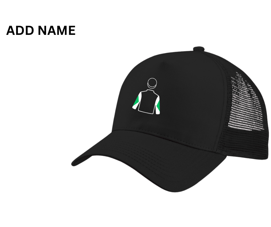 Hoof & Hustle Racing Club Horse Racing Cap