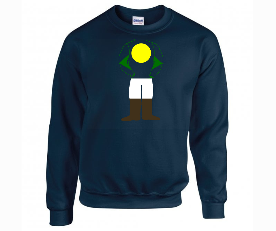 Winter Gold Racing Jockey Head