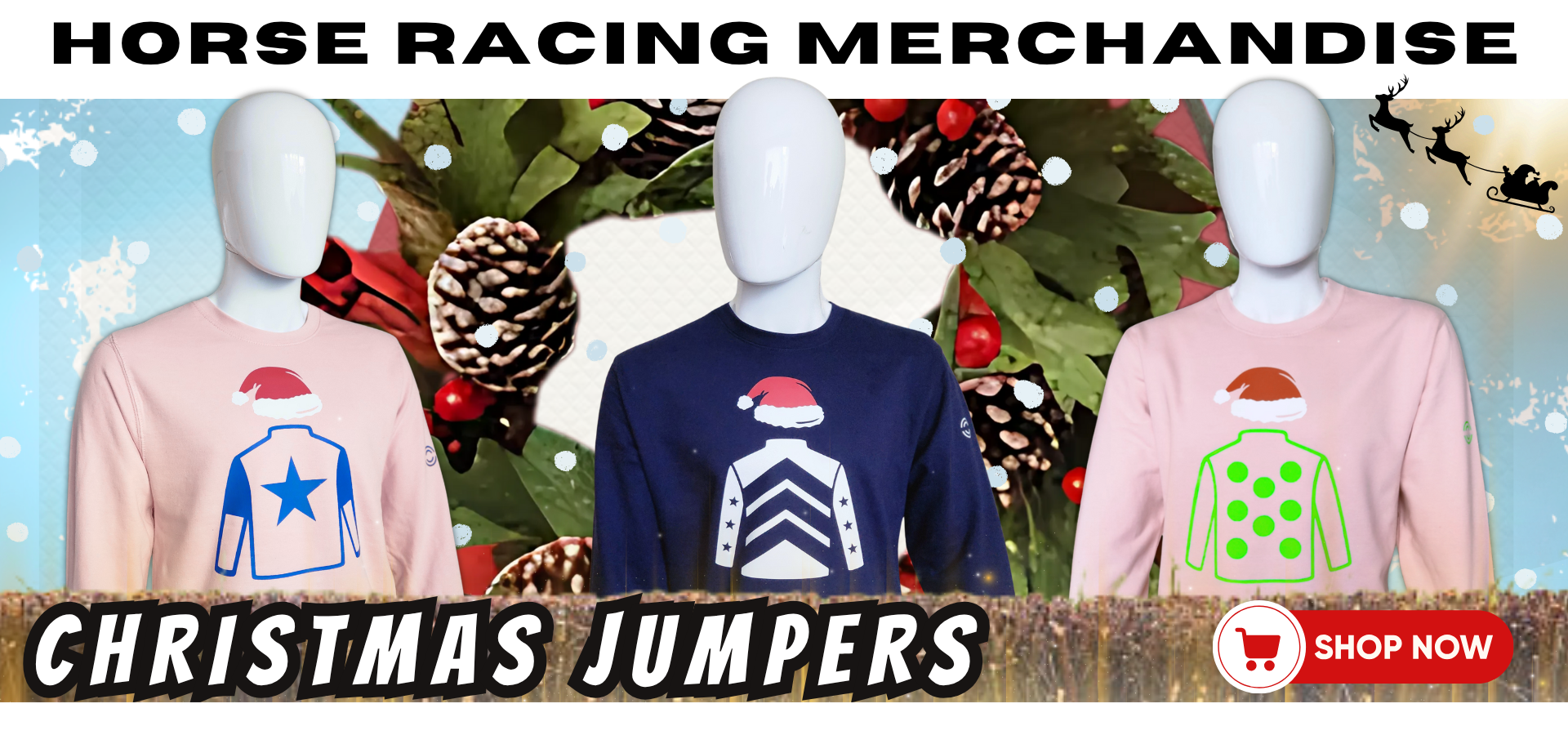 Horse Racing Merchandise Cheltenham Jumpers