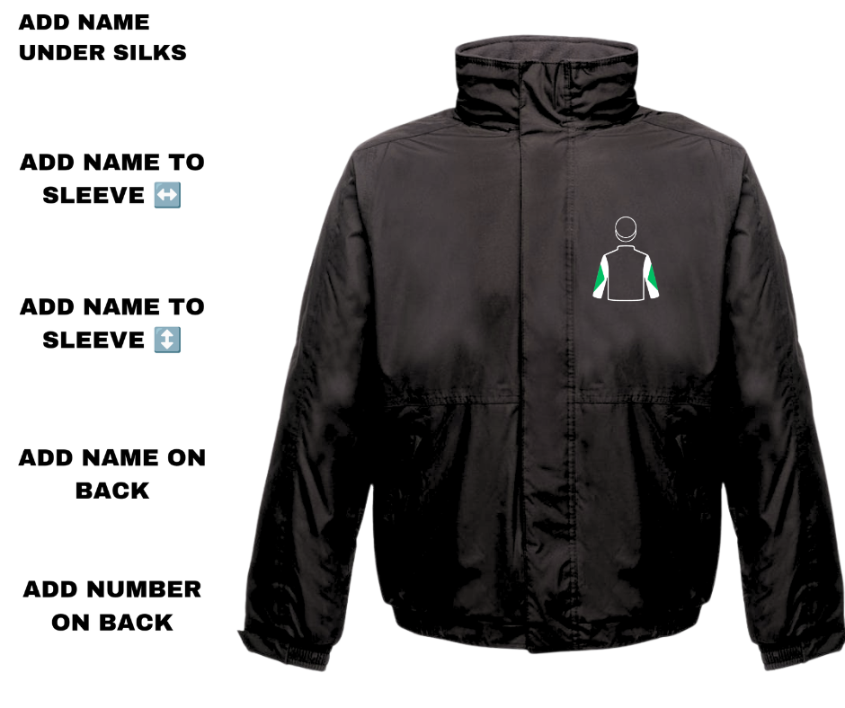 Hoof & Hustle Racing Club Mini Silks