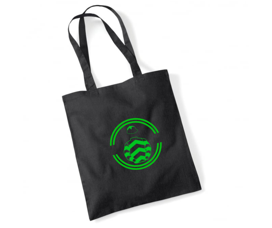 Galaxy Horse Racing Tote Bags