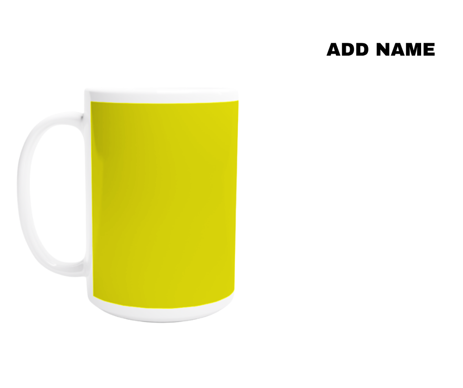 Martin Tedham YELLOW MUG