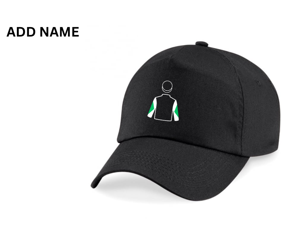 Hoof & Hustle Racing Club Horse Racing Cap