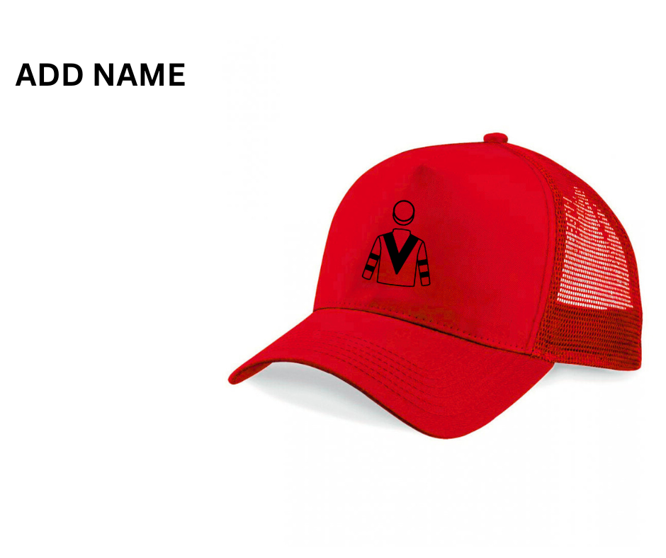 Starry Night Racing Horse Racing Cap