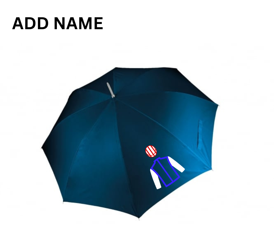 Harry Redknapp Horse Racing Umbrellas