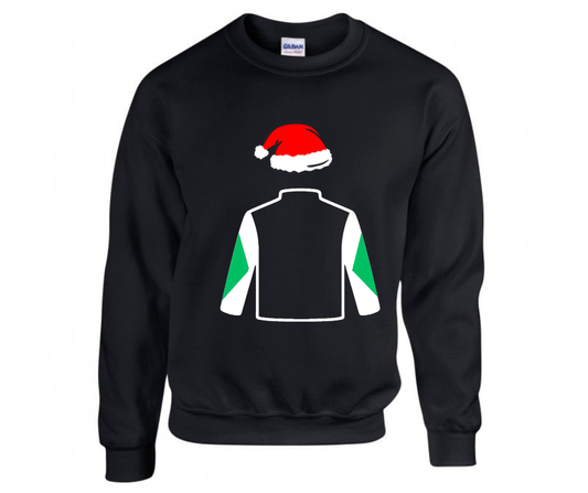 Hoof & Hustle Racing Club Christmas Jumper