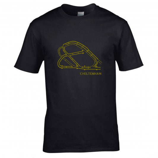 Cheltenham Course Map T-Shirt