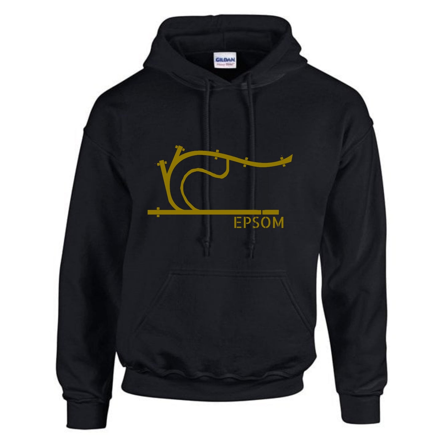 Epsom Course Map Hoodie Featuring The Great Metropolitan Course