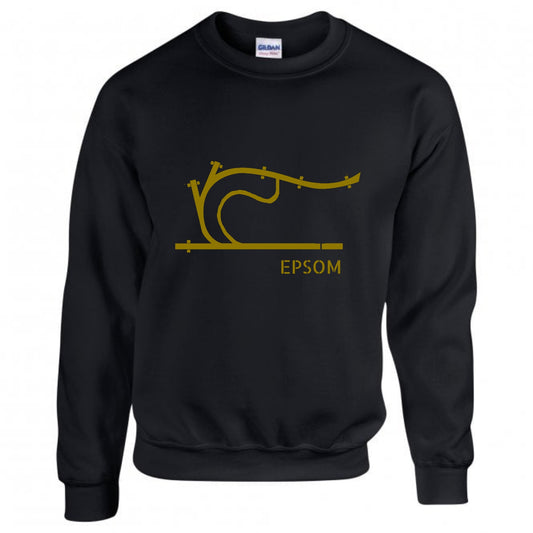 Epsom Course Map Sweatshirt Featuring The Great Metropolitan Course